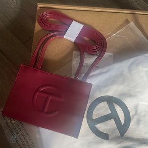 NWT Telfar Shopping Bag Oxblood
